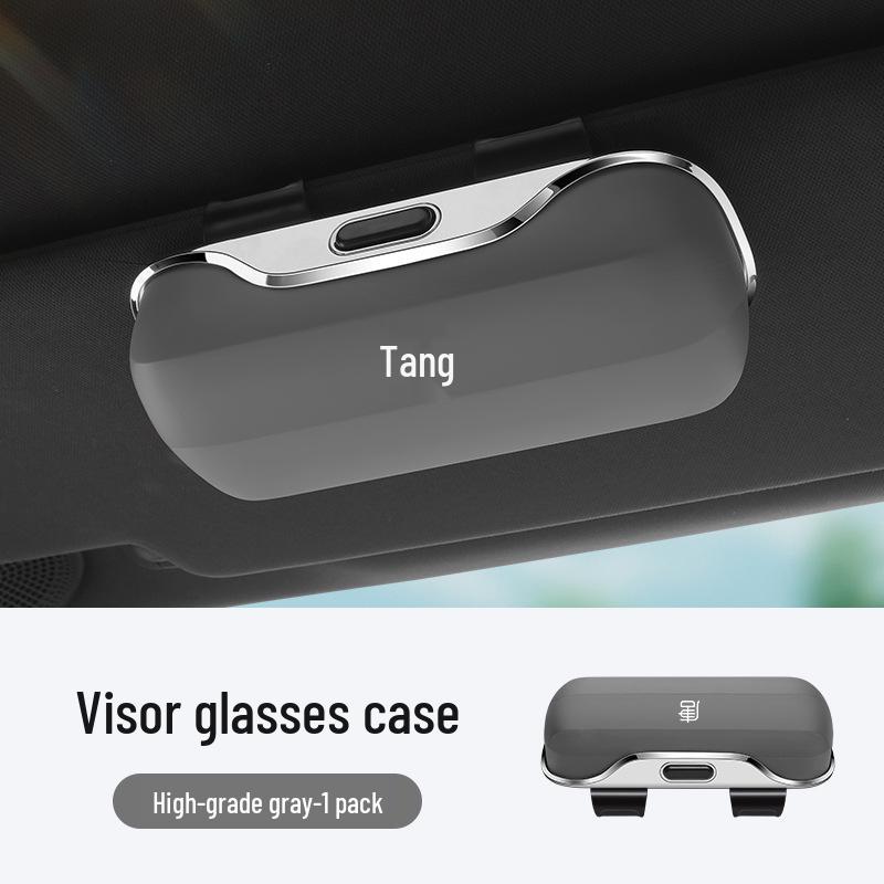 

BYD Tang EV/DM Sunglasses Case: Visor Storage, Sunglasses Clip, Decor Accessory