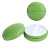4 Grid   Case Round Portable Medicine Box Holder   for Home Travel Supplies