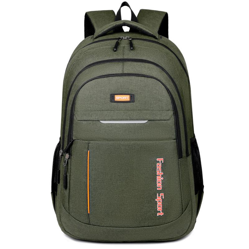 Junior high school college student schoolbag boys large capacity anti-splashing leisure travel outdoor computer backpack men's backpack