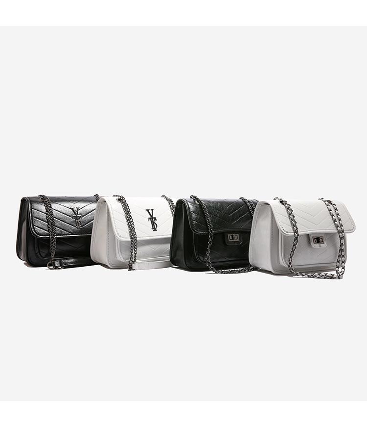 2025 European & American Minimalist Women's Messenger Bag - Versatile Textured Crossbody