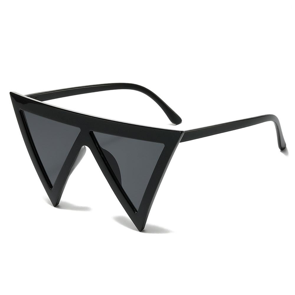 JYL TS Sunglasses UV Protection Triangle Large Frame Hip-hop/3327