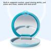 Retainer Box Fake Teeth Denture Storage Case With Mirror Mouthguard Aligner Braces Container Oral Hygiene Supplies Organizer