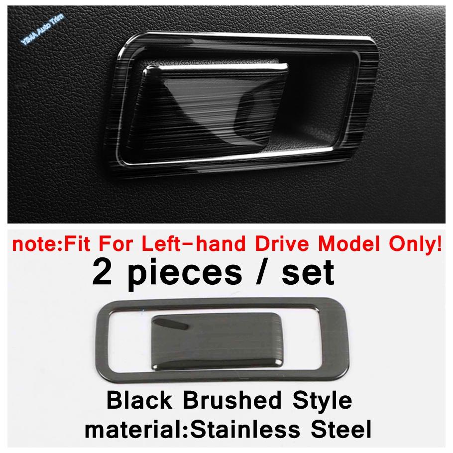 Stainless Steel Car Head Light Switch / Glove Box Handle / AC Air Outlet Cover Trim Accessories For Hyundai Creta