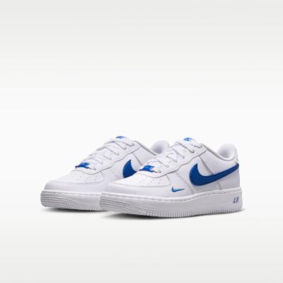 Kids' Sneakers Nike Air Force 1 Tech GS 'White Game Royal'