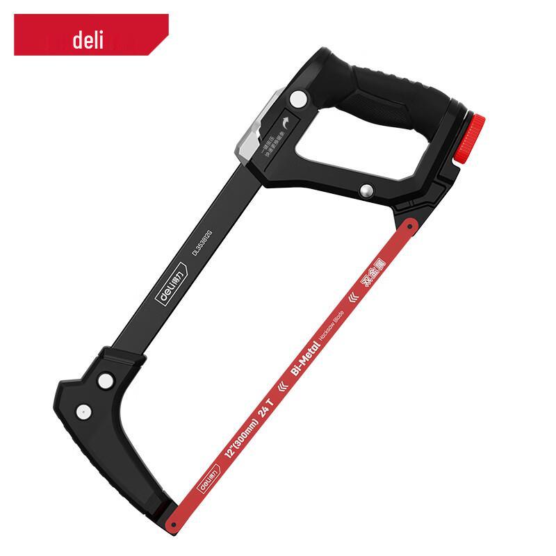 Deli Multi-functional Quick-Change Hacksaw Frame 300mm