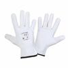 Gray Leather Work Gloves Size 10