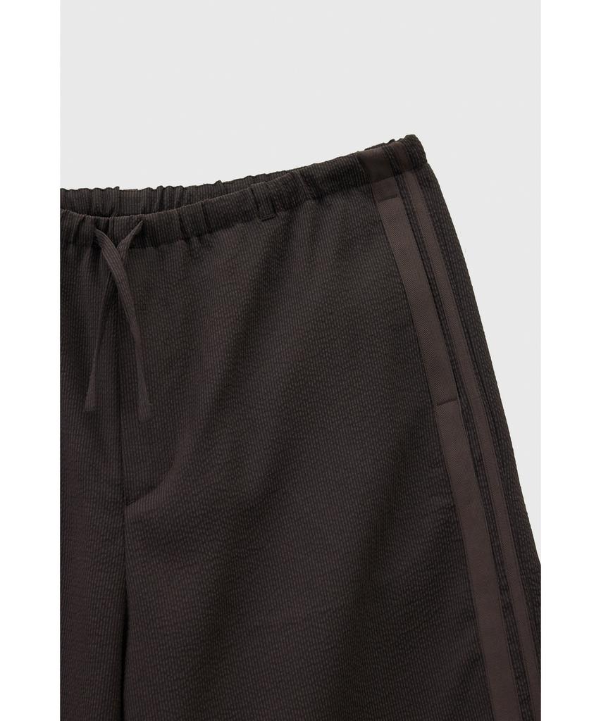 YOUTH Side Tape String Pants - Brown