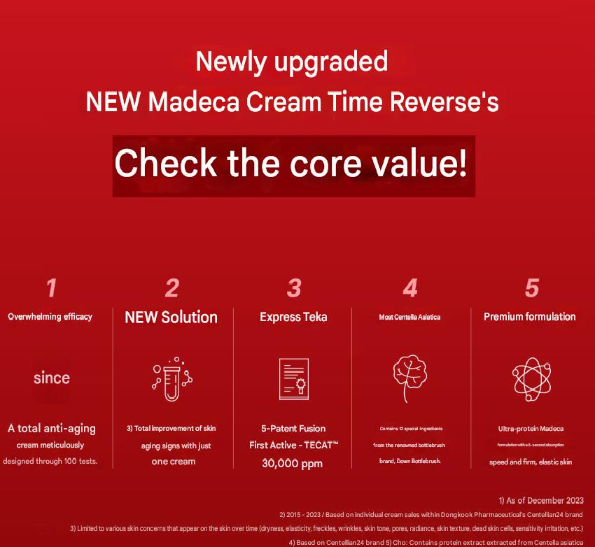 CENTELLIAN24 Madeca Krem Time Reverse 50ml 3szt