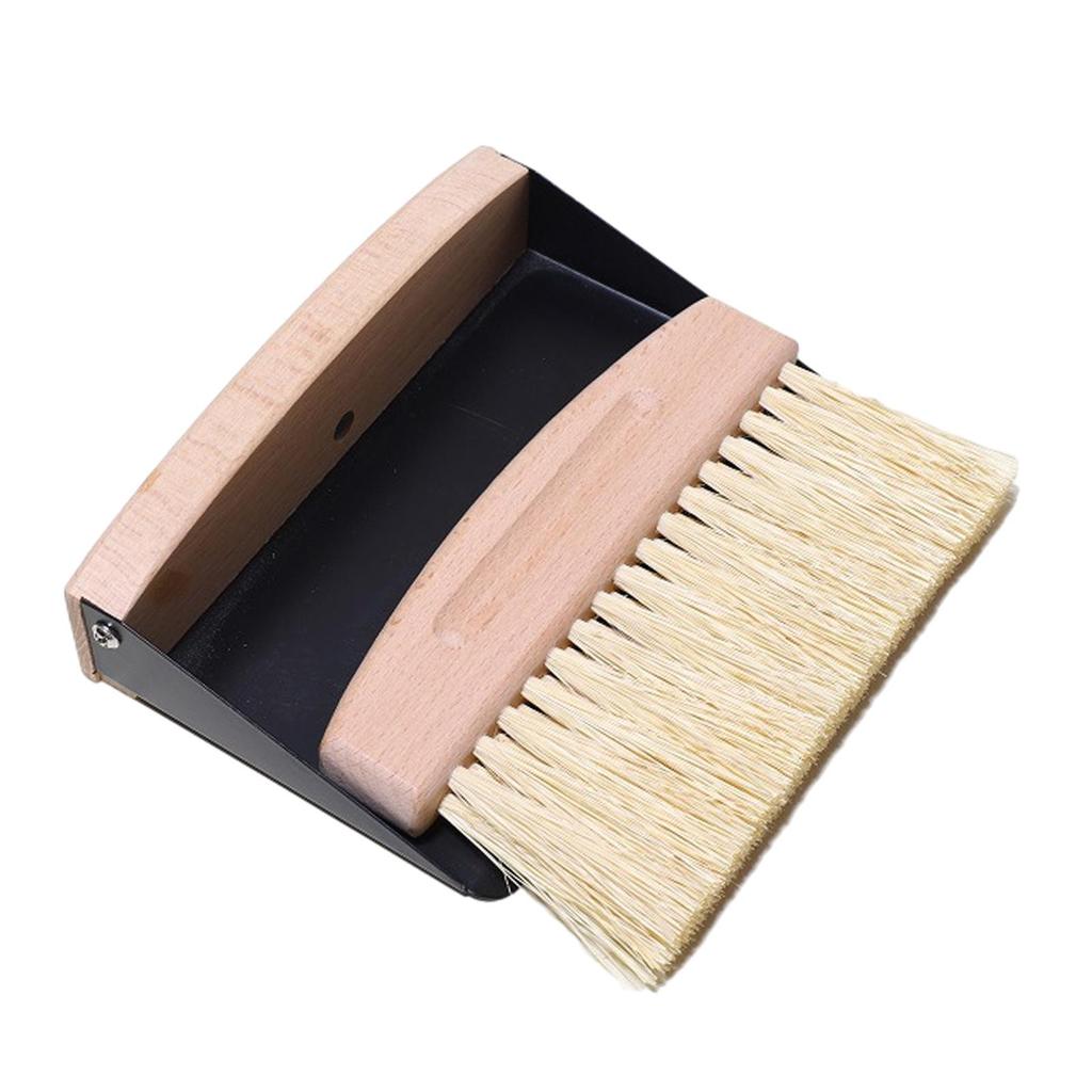Desktop Broom Dustpan Set Housekeeping Cleaning for Snacks Home Crevices