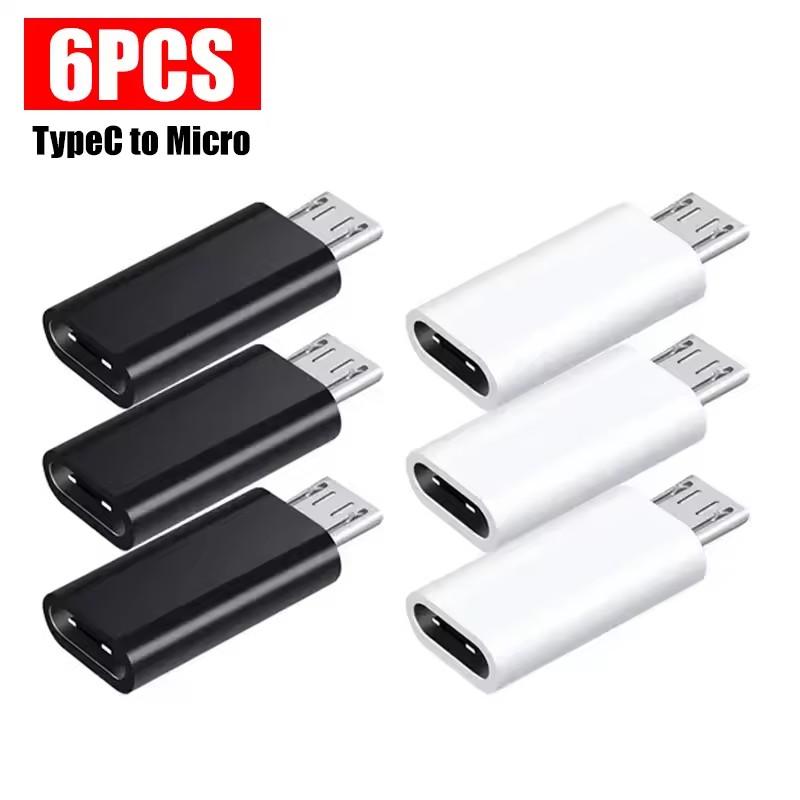 USB Typ C auf Micro-USB-Adapter für Telefon Tablet Android Ladegerät Datenkabel-Adapter Micro-USB-Buchse auf Typ-C-Stecker OTG-Konverter