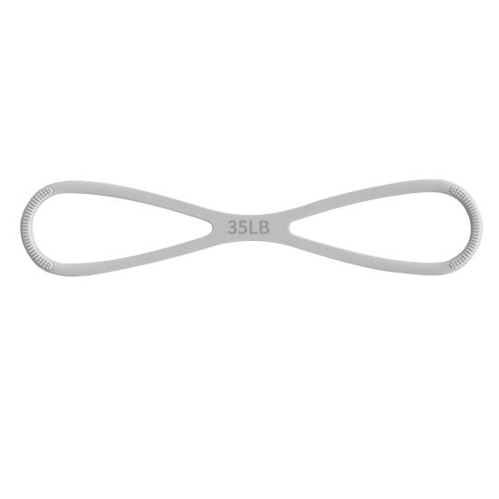 Figure 8 Exercise Resistance Band Arm Shoulder Stretch Strength Training Fitness Elastic Strap 15/25/35Lbs Men Women Anti-slip Silicone Tension Rope