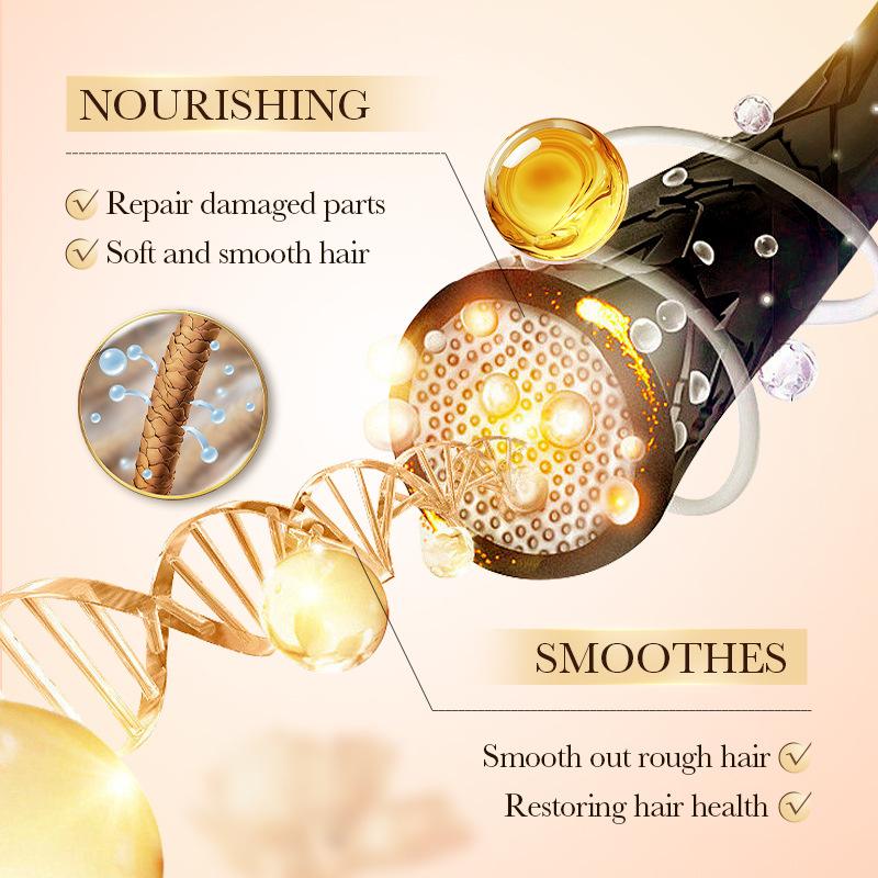 Après-shampoing à l'huile de riz lissante et réparatrice BIOAOUA