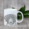 Spanischer Wasserhund - Tasse mit einem Hund, personalisierte Tasse mit Aufdruck, ein klassisches Geschenk für jeden von der Marke Art-Dog