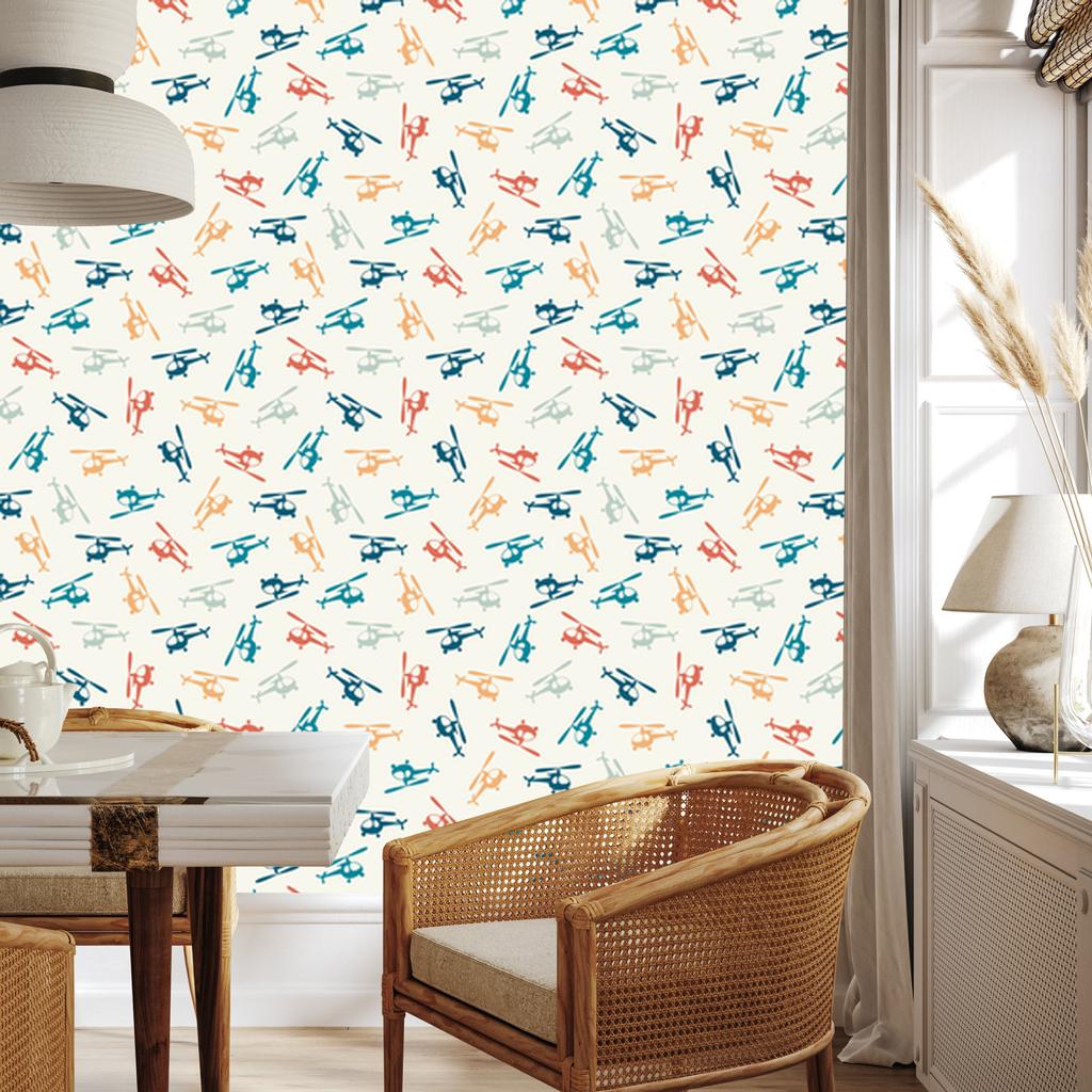 Animal motif wallpaper for living room and bedroom 50x1000