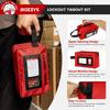 BOZZYS Electrical Lockout Kit Loto Locks Safety Device 27 Pack Suitable to Overhaul of Lockout-tagout Equipment