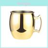 Copper Moscow Mule Mug Stainless Steel Modern Minimalist Drinkware For Home Bar