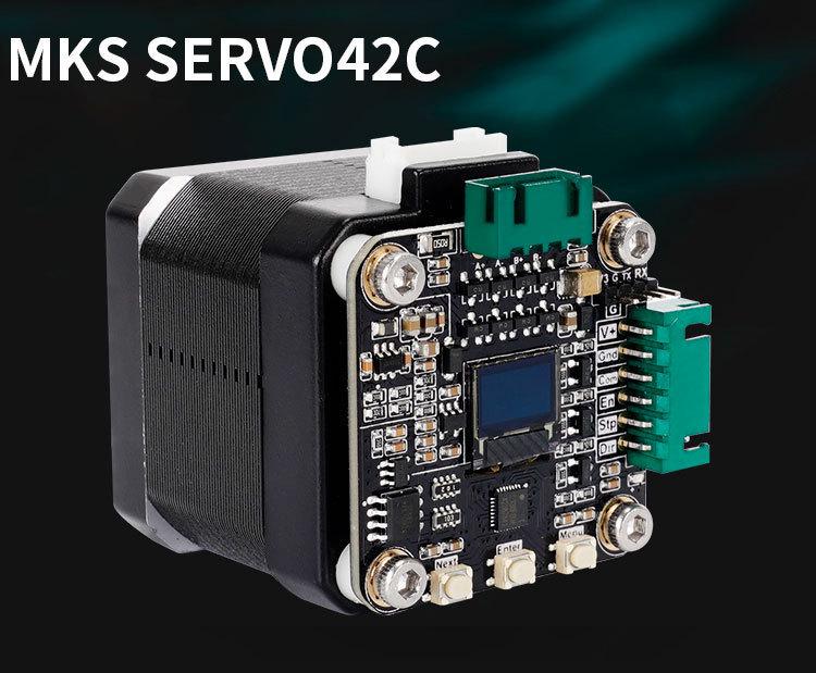 MKS SERVO42C Motor Driver Kit: Ultra-Quiet 3D Printer Accessory Replacement for TMC2209
