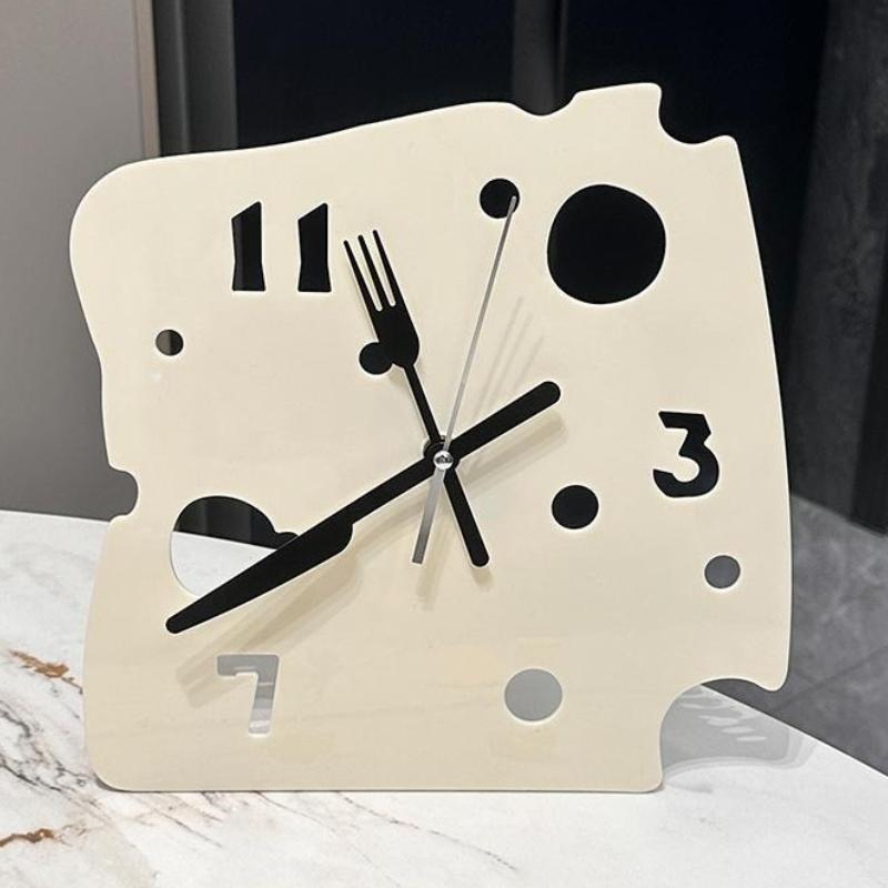 Modern Wall Clock Aesthetic Table Clocks Interior Wall Watch Living Room Elegant Desk Watches Bedroom Ornaments Home Decoration