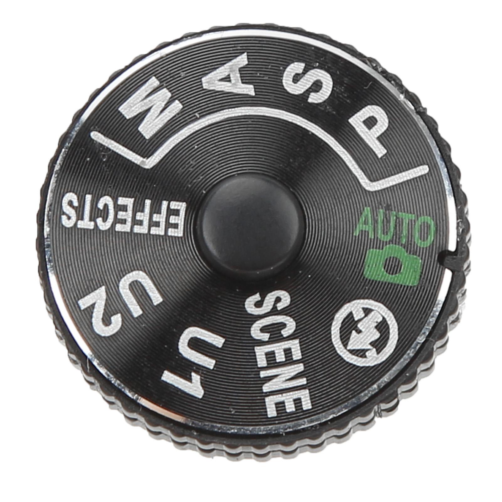 

Top Cover Mode Dial Button Sheet Cap Replacement Dial Mode Plate Interface Cap for Nikon D7200
