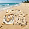 Cartoon Towel For Outdoor Camping Beach Towel Cute Super K-Kurimanju-Es Absorbent Quick-Drying Summer Towel