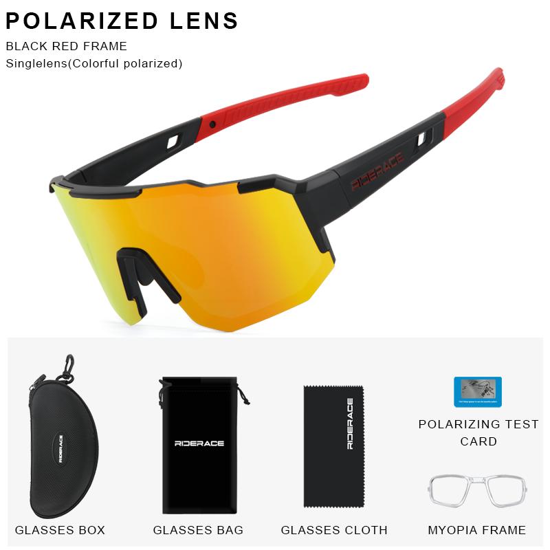 RIDERACE Cycling Sunglasses Photochromic For Men Women Sun Glasses MTB Mountain Bike Eyewear Sports Road Bicycle Goggles UV400