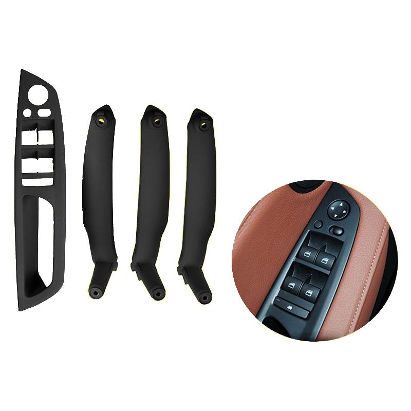 Armrest Car left front driver's seat LHD Interior Door Handle Inner Panel Pull Trim Cover For BMW E70 E71 X5 X6