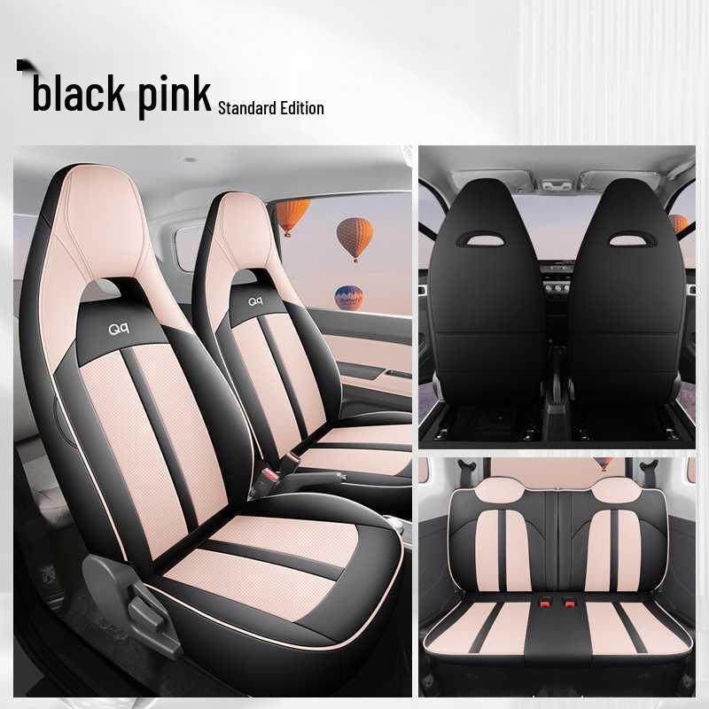 

25 Style Cherry QQ Ice Cream Four Seasons Cute Cartoon Seat Covers - Full Coverage Car Seat Cushions Note model year