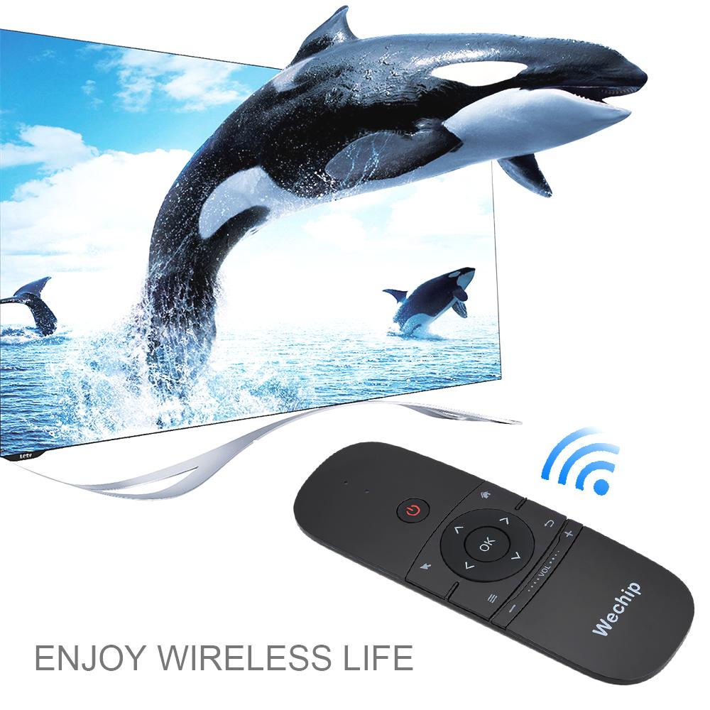 W1 MINI 2.4G Remote Control Wireless Keyboard 6-Axis Motion Sense Air Mouse IR Learning for Smart TV Android TV BOX PC