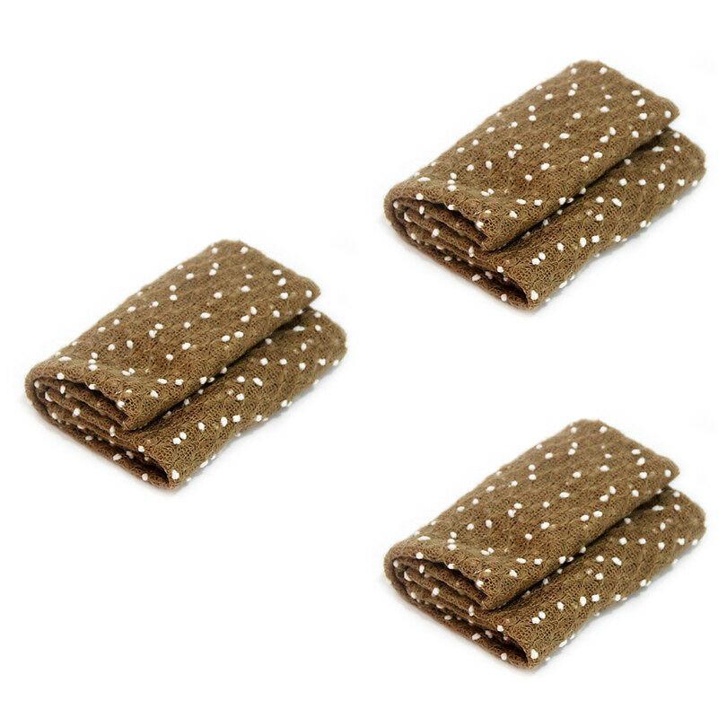 Newborn Photography Wrap And Blanket Gift Set European Style Cotton Blend Comfortable For Babies