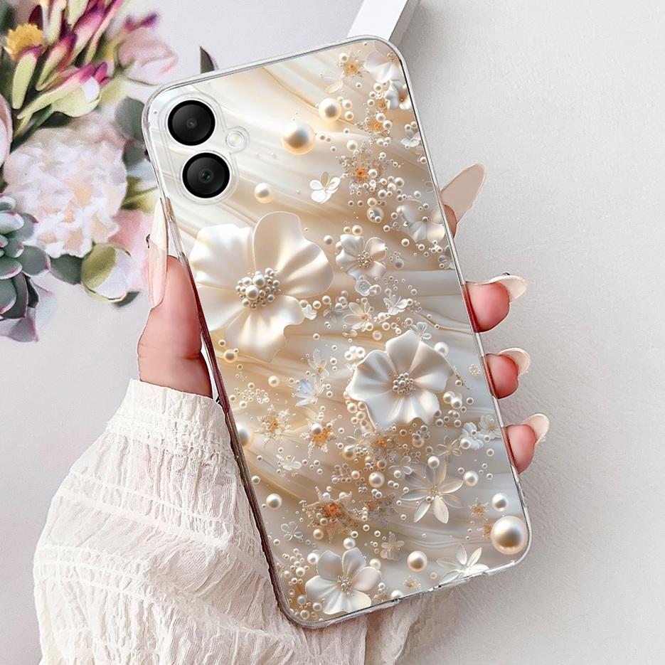For Samsung Galaxy A06 Case A04 A04e A05 Lucky Koi Fashion Painted Cover Soft Silicone Case For Samsung A06 A 04 Galaxy A05 Bags