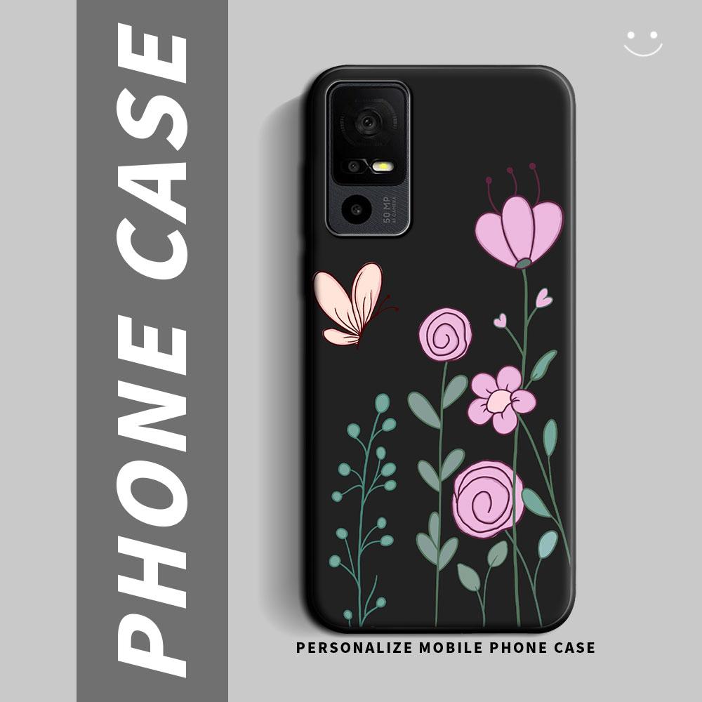 

For TCL 40 SE 40XL / TCL 40 T T608DL Case Shockproof Silicone Soft TPU Phone Case For TCL 40R 40XE 40X 5G Back Cover Fashion TCL 40 XL