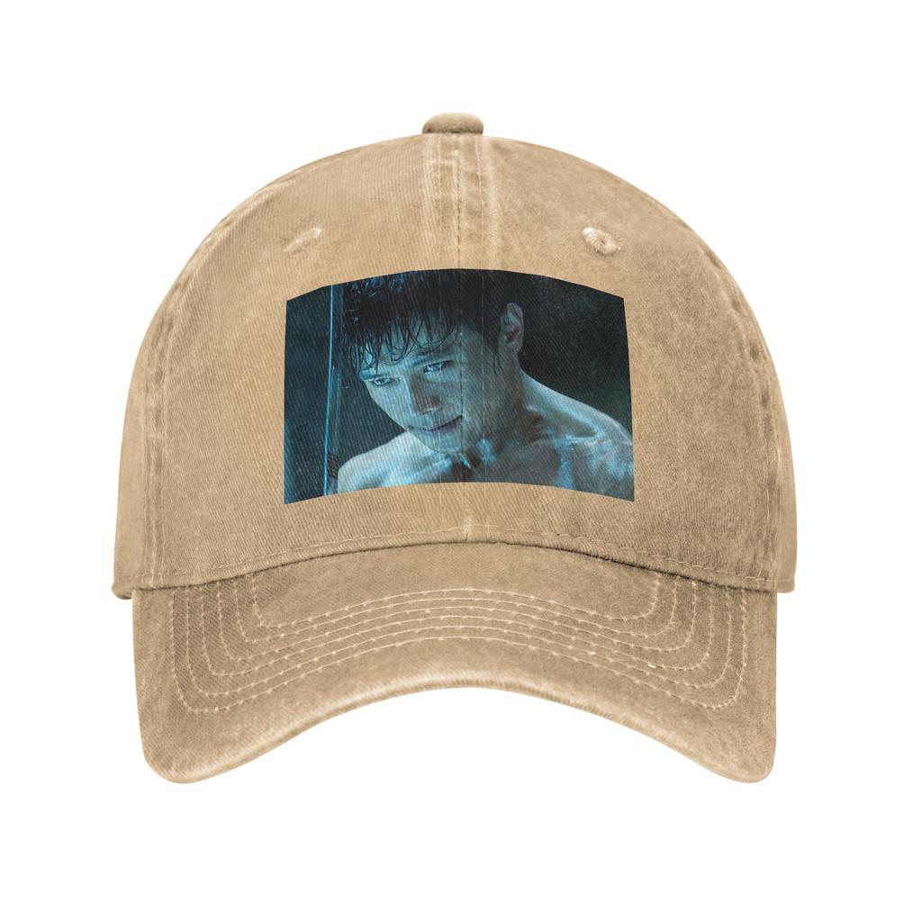 Lee Byung Hun Actor Denim Fabric Cap Casual Baseball Caps Adjustable Hat Summer Unisex Baseball Hats