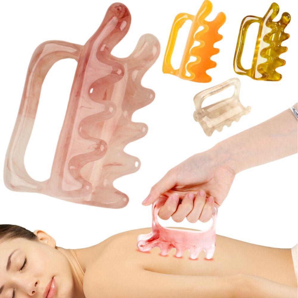Large Fascia Massage Tool Cellulite Massager Tool for Cellulite Myofascial Release Neck Back Resin Trigger Point Massager