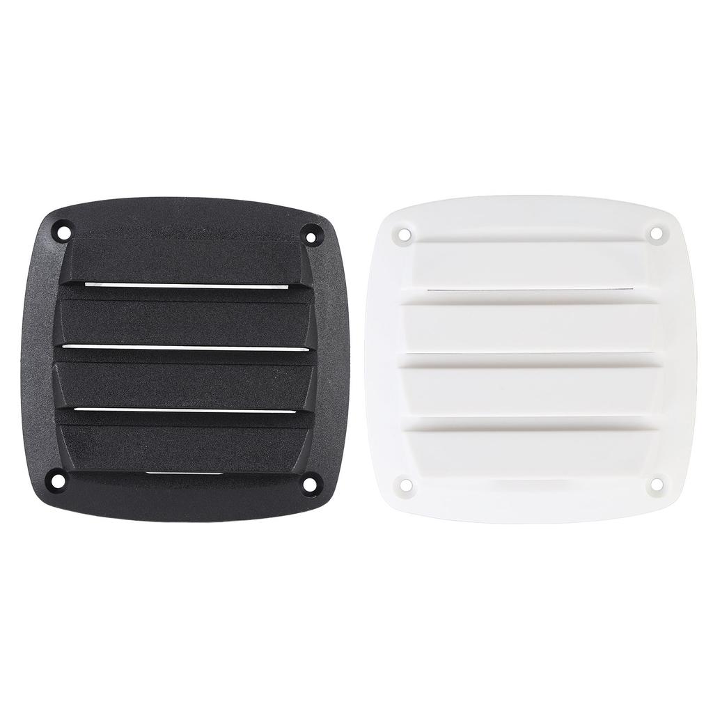 4inch RV Air Vent Louver Plastic Weather Resistant Optimal Airflow Boat Ventilation Outlet Grille Lo