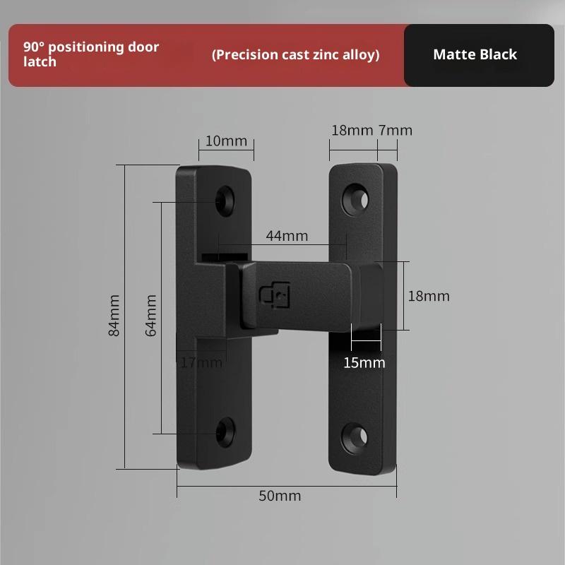Riegel Riegel Innentür Nicht-Stanz Türschloss Badezimmer Schiebetür Schnalle Schiebetür Schnapper Altmodisch Aufputz Zimmertür
