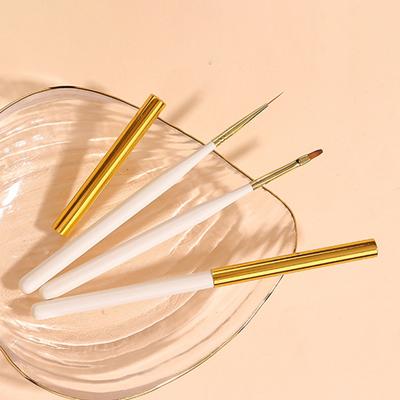 Yousheng Nail Art Brush Nail Extension Gel Brush Builder Gel Brush Nail Art Liner Brush Nail Dotting Pen Home DIY Manicure Salon Supplies