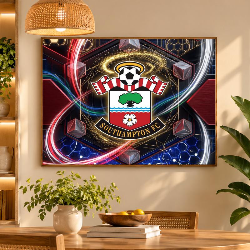 5D Diamond Painting Southampton Football DIY Full Drill Diamond Art Kit Home Decoration