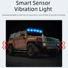 Reusable Solar Powered Cab Lights Wear Resist Truck Pickup Warning Lamp  Car Roof