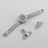 Sturdy Zinc Alloy Soft Close Hinges Accessory for Toy Box Chest Adjustable Lid Stay Tension Safe Smooth Closures 2PCS