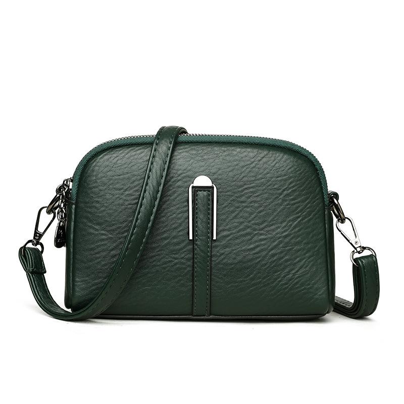 Single shoulder small square bag women's lightweight fashion versatile messenger bag leisure travel simple mother bag
