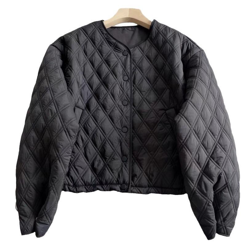 Down Cotton Clothes Winter Short Fashion Small Fashion Light Cotton Clothes Padded Loose Coat Women