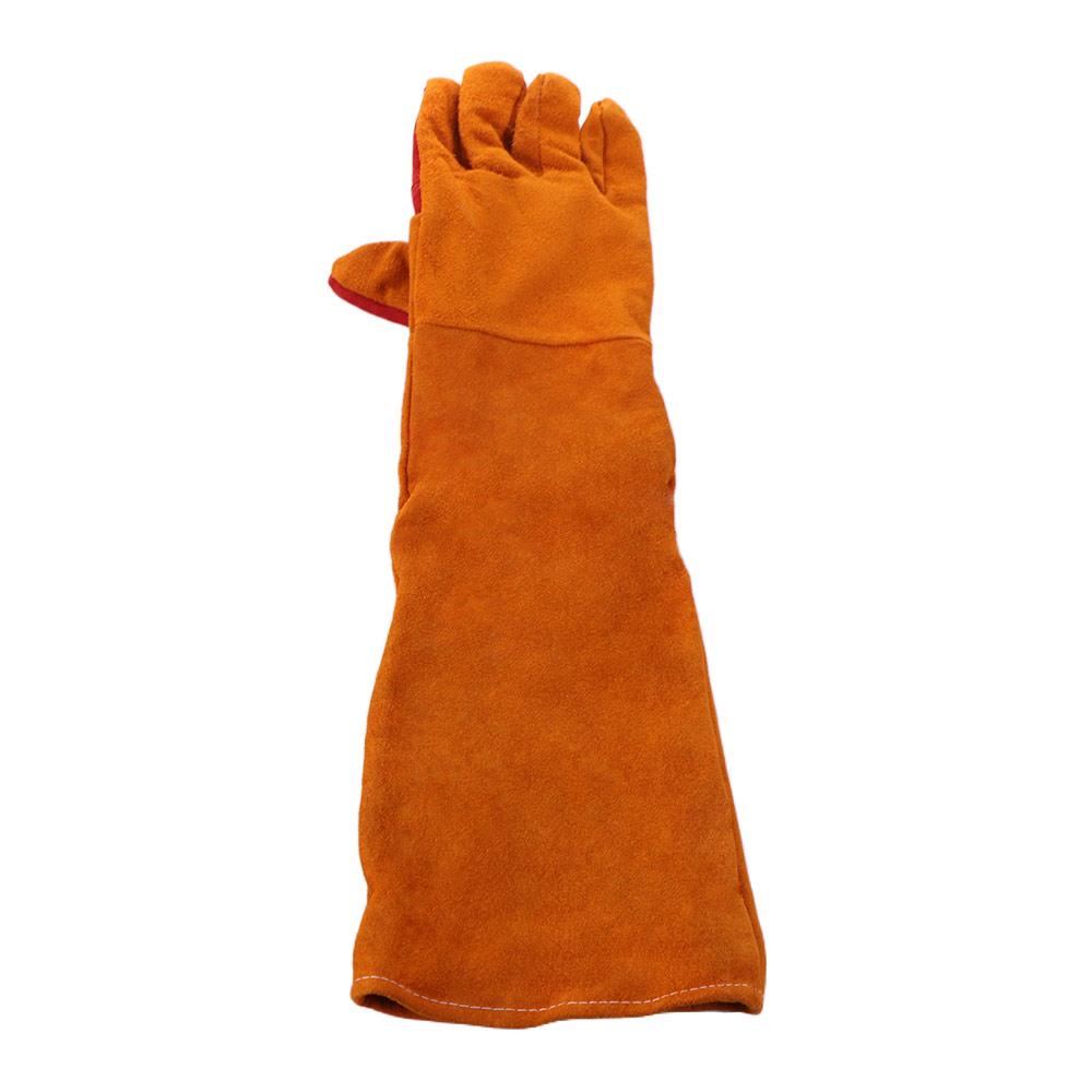 Comfortable Work Safety Gloves Flexible Long Sleeves Barbecue Gloves Outdoor Welding Gloves Farms