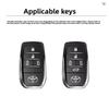 Key Fob Cover Case Compatible with 2025 2024 Toyota Sienna Highlander Corolla Crown Venza RAV4 Tacoma Fortuner Land Cruiser