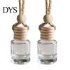 Car Air Freshener Ornament Perfume Bottle Pendant, Creative Hanging Diffuser Customizable Scent for Vehicle, Portable Essential Oil Holder,