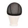 Band Wave Cap Black Dome Caps Large Hole Hair Nets Invisible Hair Net Big Hole Mesh Dome Wig Cap