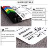 Colorful Director's Board Movie Clapperboard Creative Cut Craft Prop Props Online Film Wooden Photo Photography Store Board L5N4