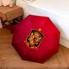Spain National Football Teampattern, automatic folding umbrella, portable and foldable design, 8 ribs, a Christmas or birthday gift.