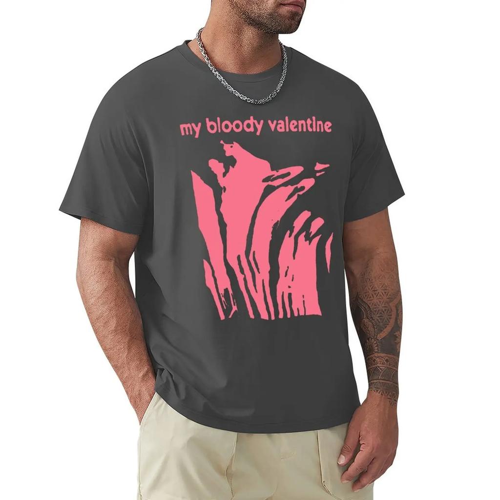 VINTAGE RARE My-Bloody-Valentine T Shirt Harajuku Short Sleeve T-shirt 100% Cotton Graphics Tshirt Tops