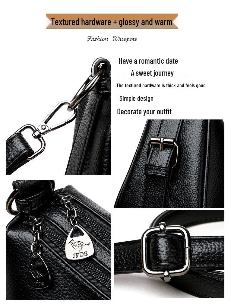 Elegant Women's 2025 Versatile Crossbody Bag: Large Capacity, Single Shoulder, Perfect for Casual or Commuting.