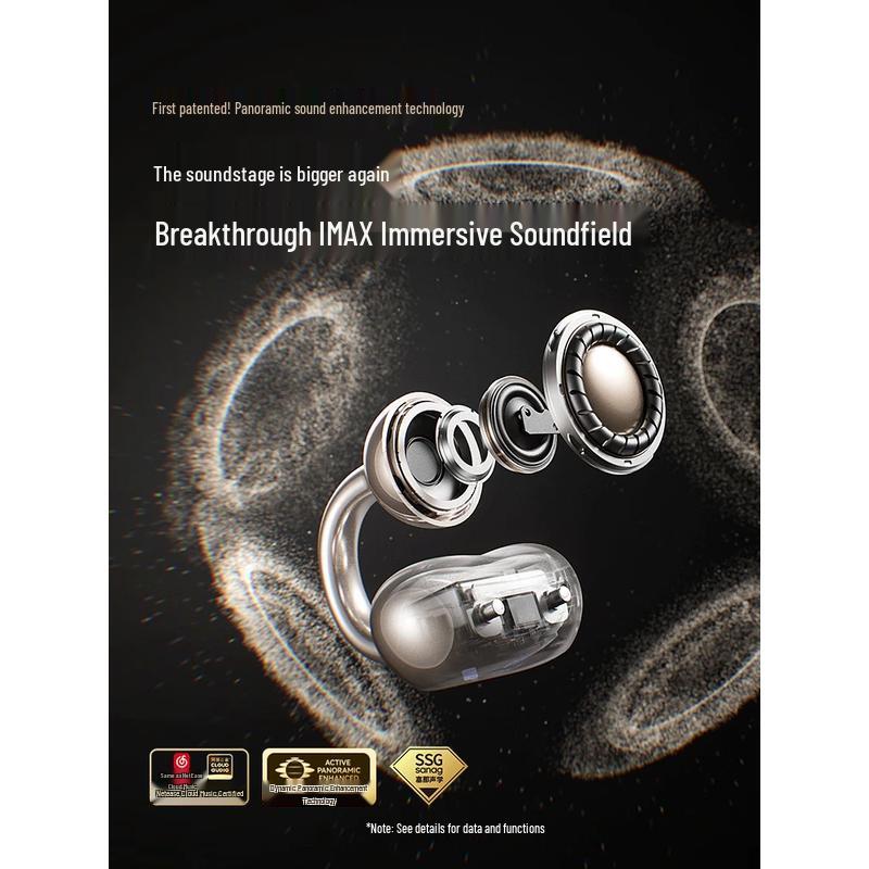 SANAG S6S Pro Open-Ear Clip-On Sports Bluetooth Earbuds